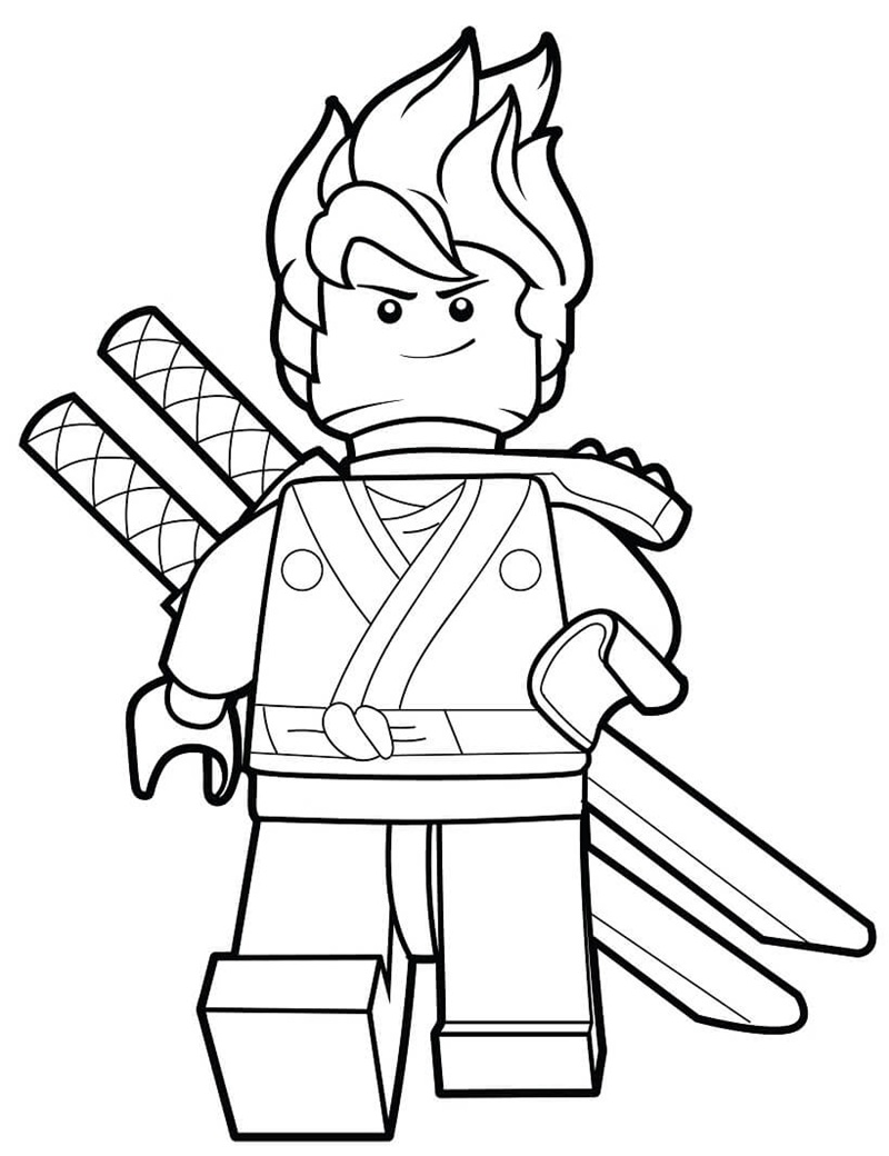 tranh tô màu ninjago 23