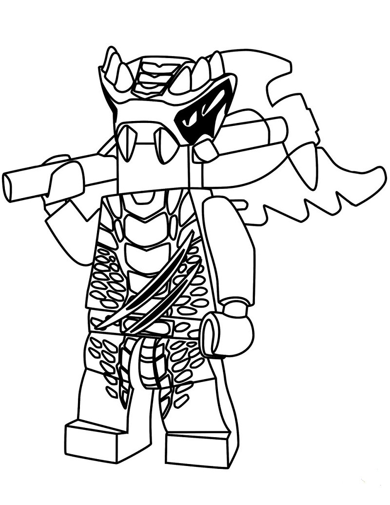 tranh tô màu ninjago 24