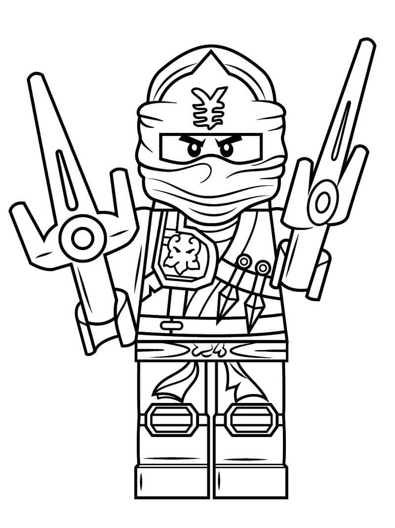 tranh tô màu ninjago 28