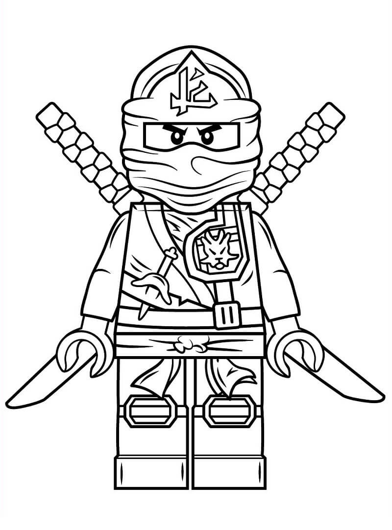 tranh tô màu ninjago 32