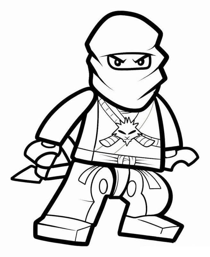 tranh tô màu ninjago 5