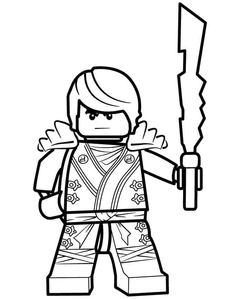 tranh tô màu ninjago 6