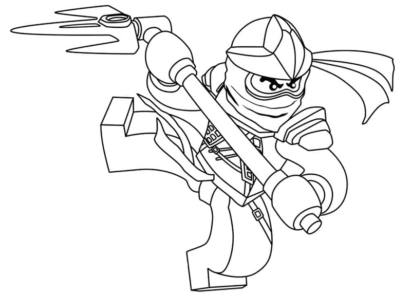 tranh tô màu ninjago 7