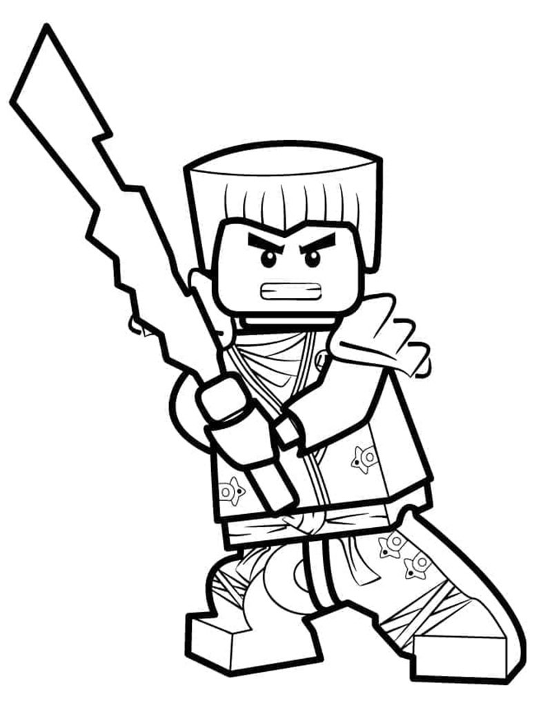 tranh tô màu ninjago 9