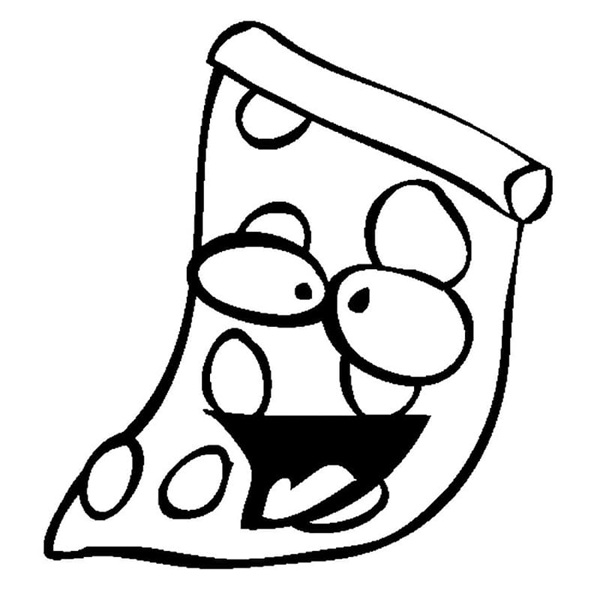 tô màu pizza 2