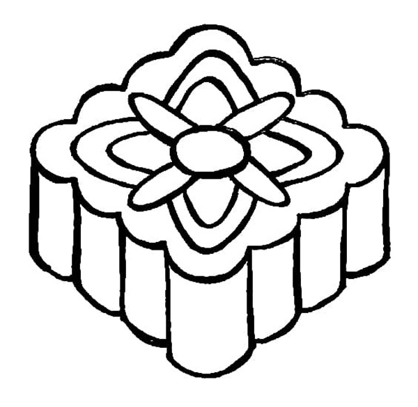 tranh tô màu bánh trung thu 40
