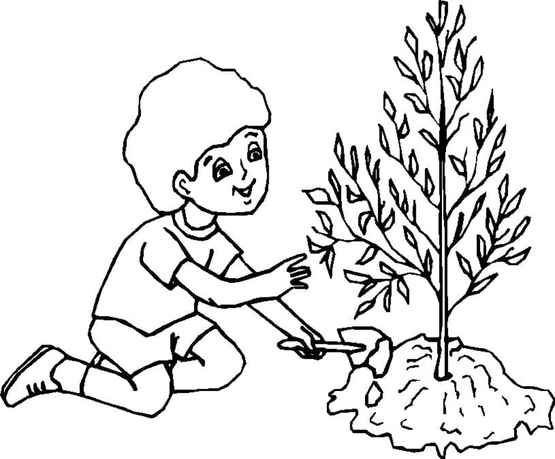 tranh tô màu bảo vệ trái đất 39