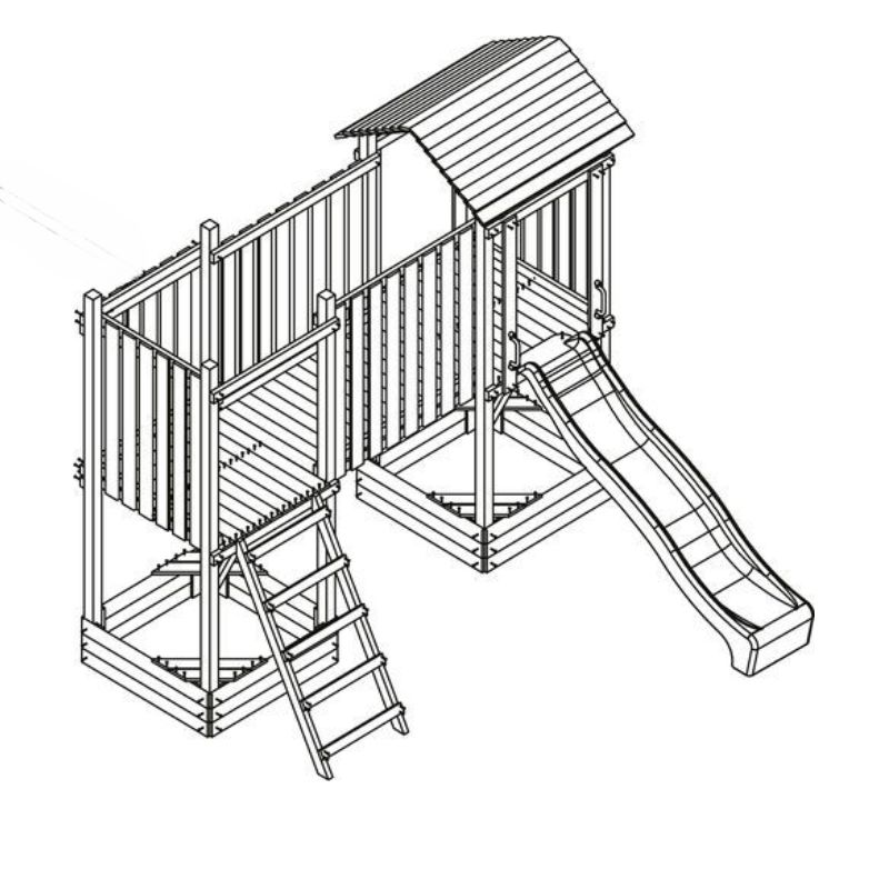 tranh tô màu cầu trượt 28