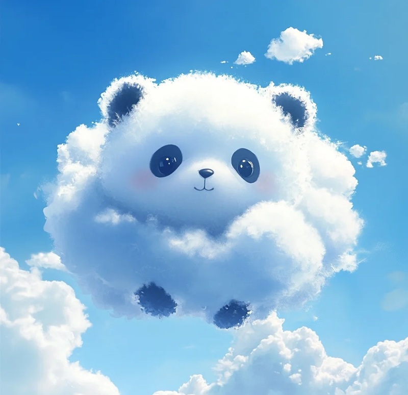 ảnh avatar gấu trúc