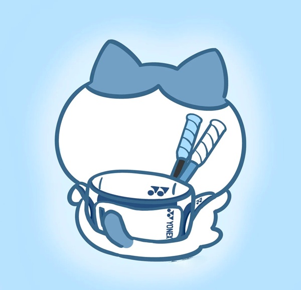 avatar cầu lông cute 
