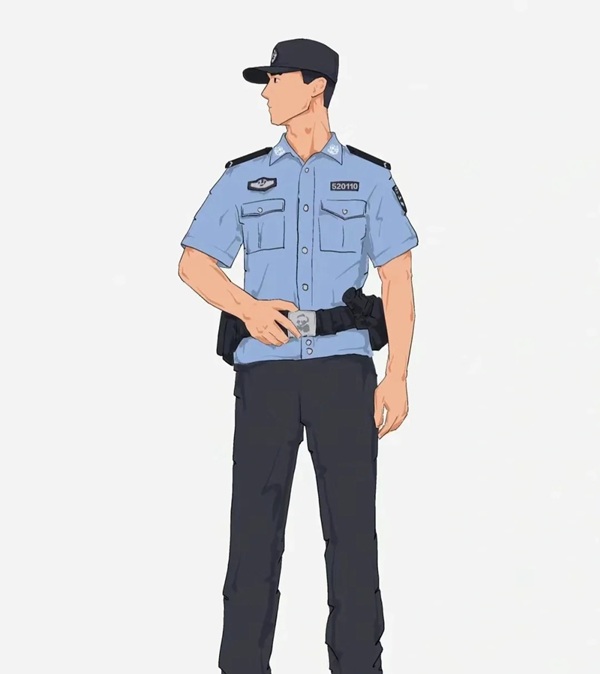 avatar công an dễ thương 21