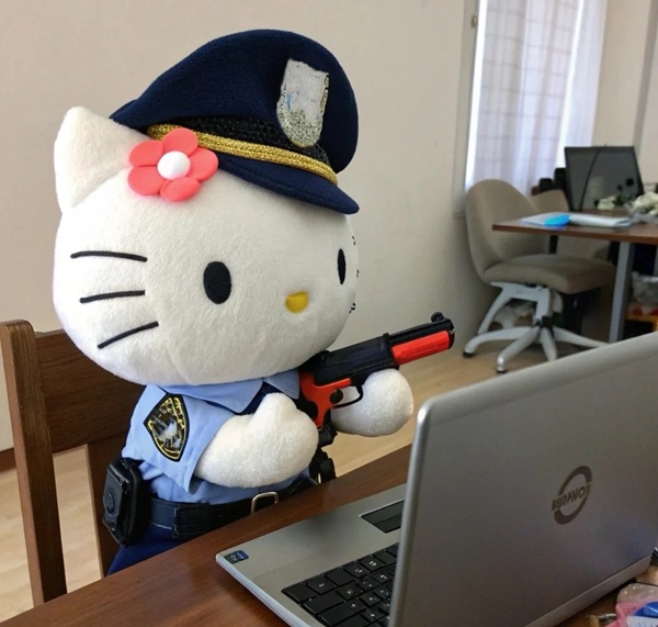 avatar công an dễ thương 23