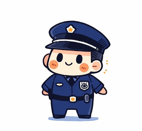 avatar công an dễ thương 26