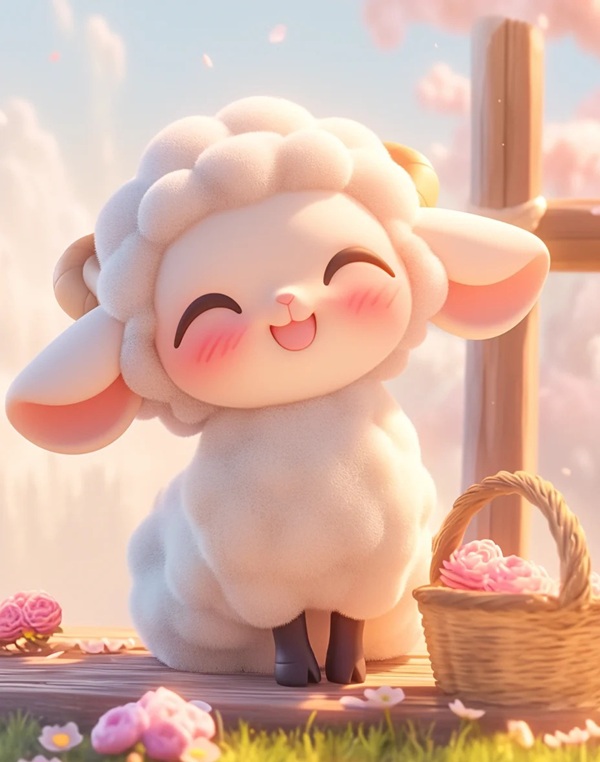 avatar cừu cute 14