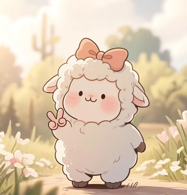 avatar cừu cute 25