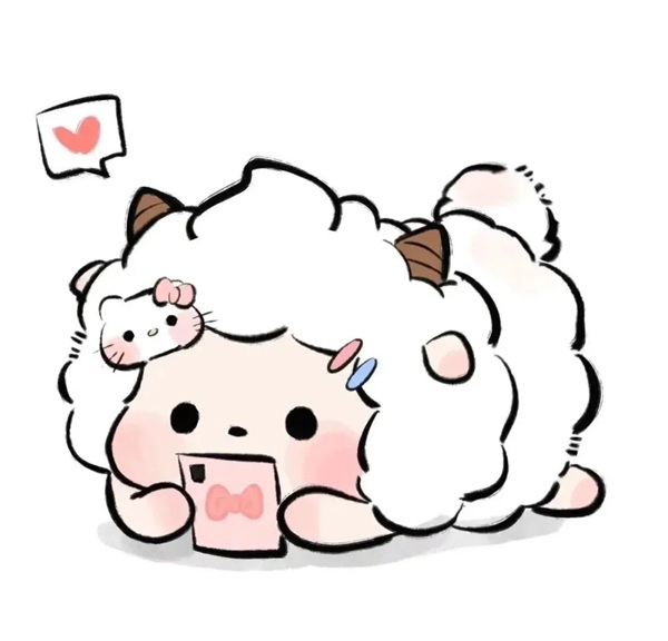 avatar cừu cute 31