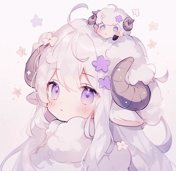 avatar cừu cute 34