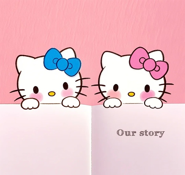 avatar đôi hello kitty 19