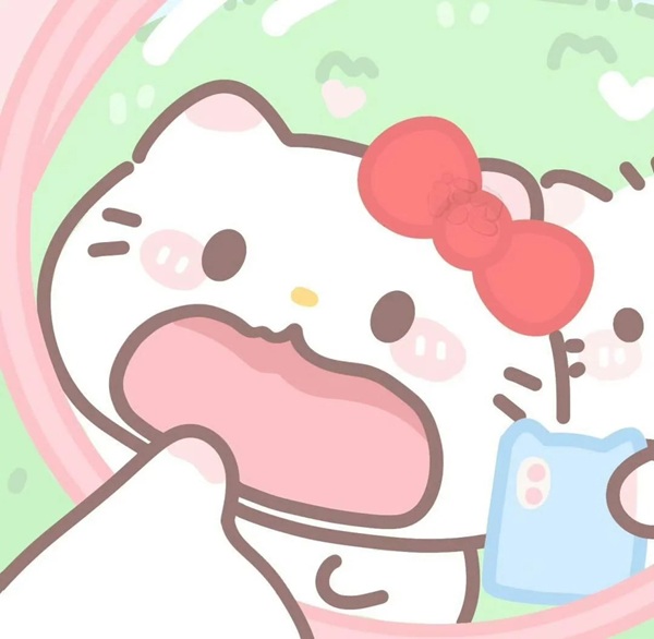 avatar đôi hello kitty 33