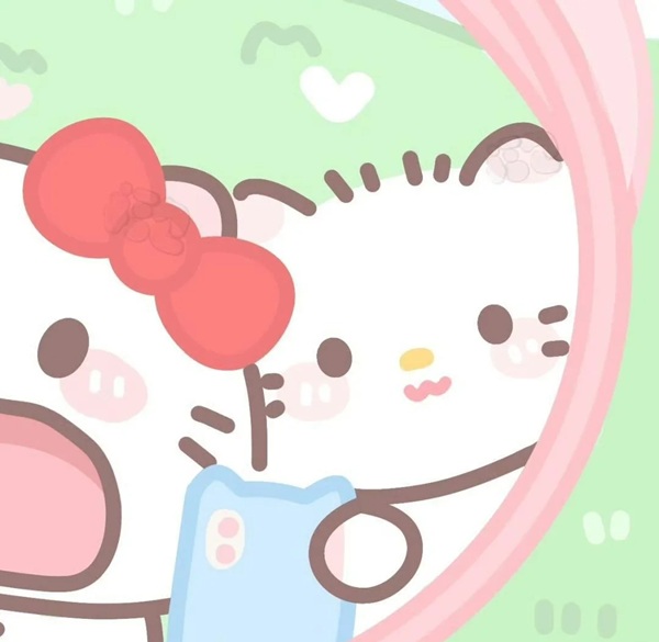 avatar đôi hello kitty 34