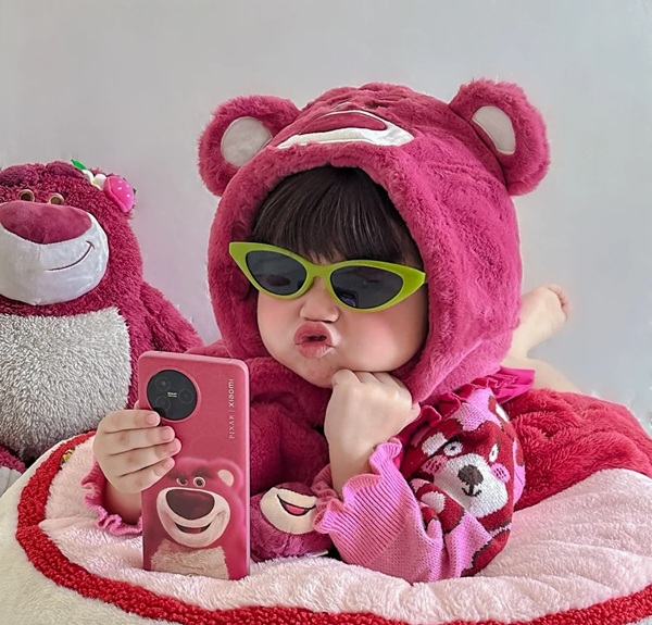 avatar gấu dâu cute 11