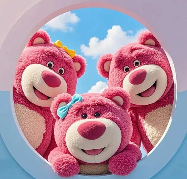 avatar gấu dâu cute 37
