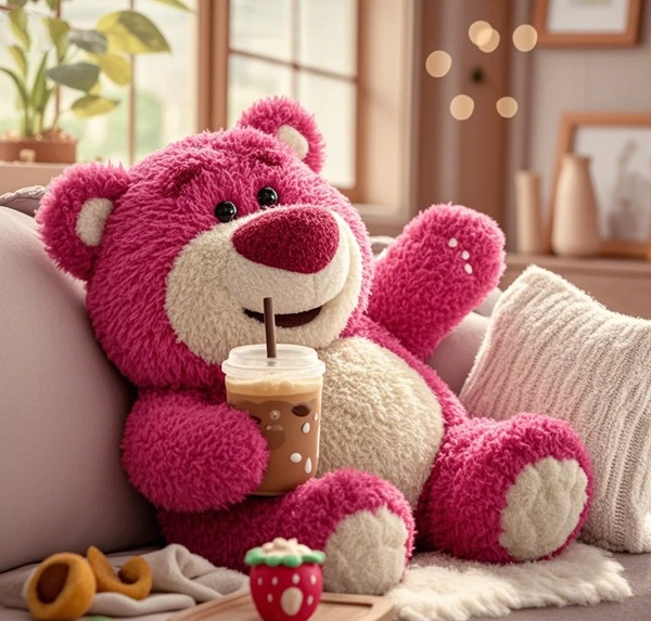 avatar gấu dâu cute 39