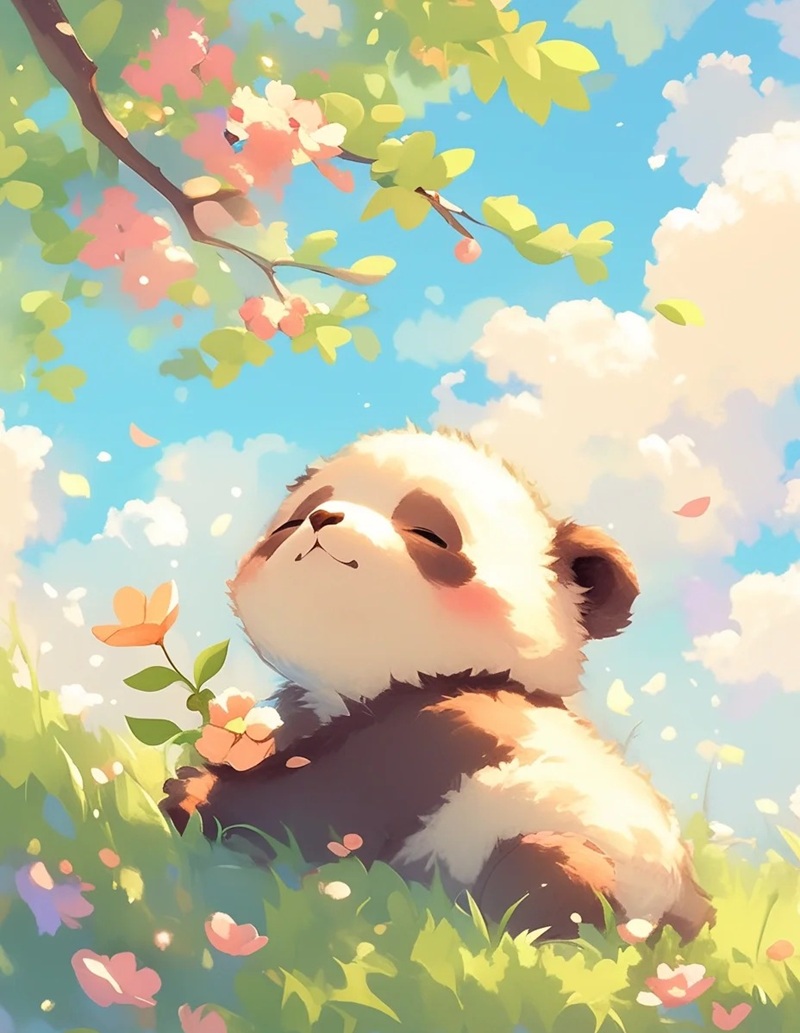 avatar gấu trúc cute 10