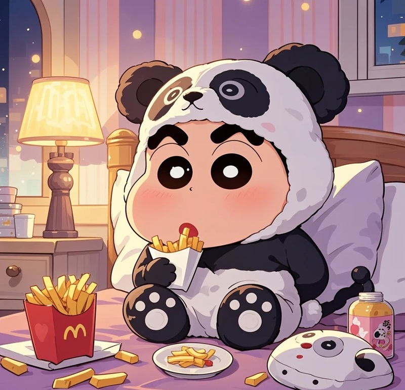 avatar gấu trúc cute 11
