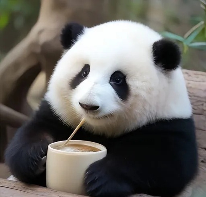 avatar gấu trúc cute 14