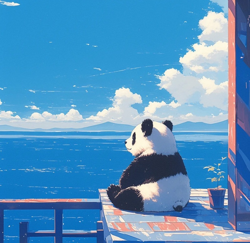 avatar gấu trúc cute 15