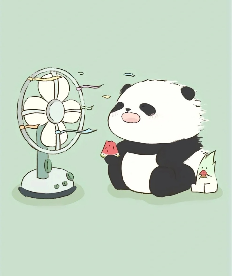 avatar gấu trúc cute 18