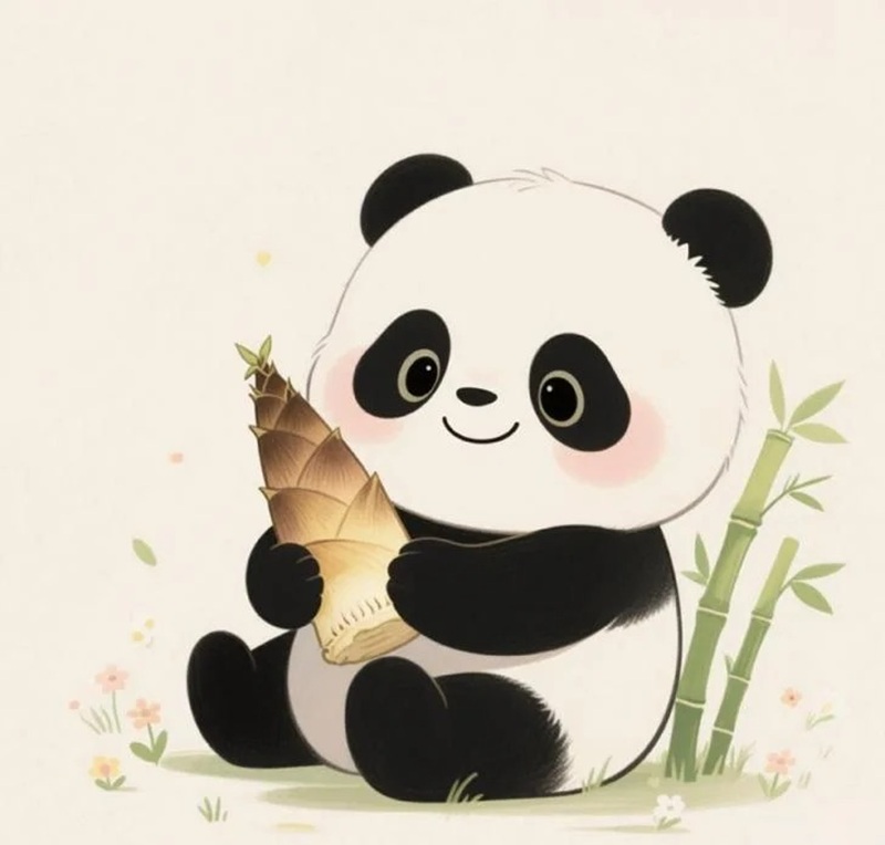 avatar gấu trúc cute 20