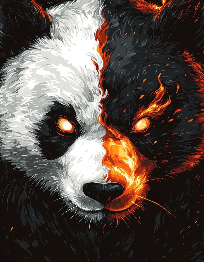avatar gấu trúc cute 21