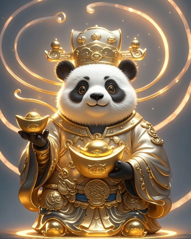 avatar gấu trúc cute 26