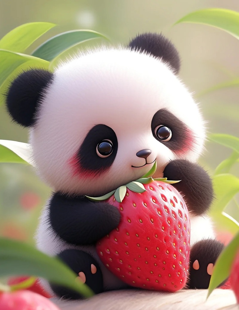 avatar gấu trúc cute 30