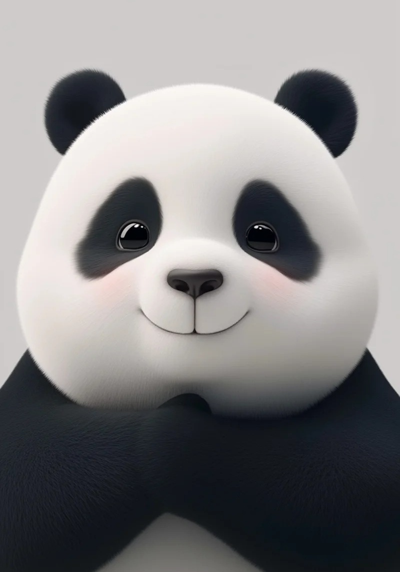 avatar gấu trúc cute 31