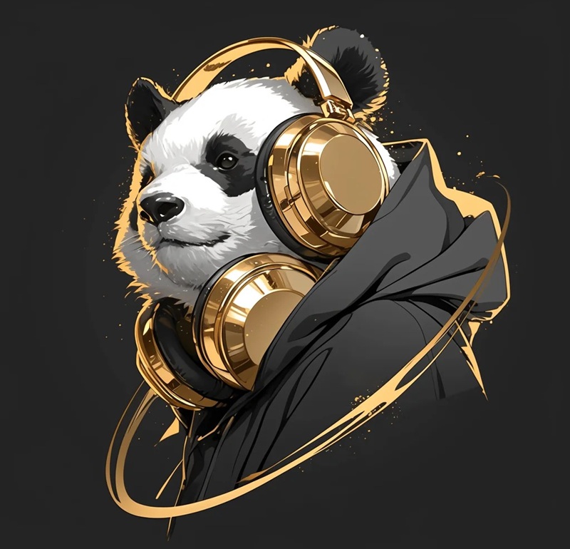 avatar gấu trúc cute 32