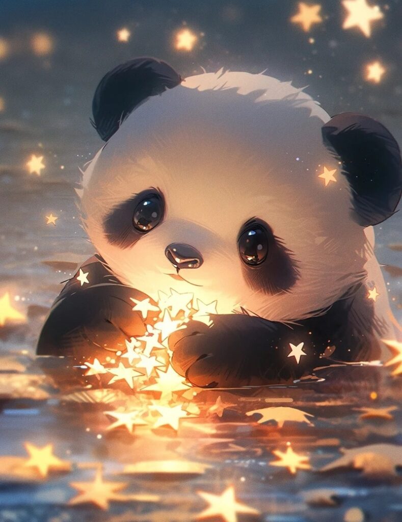 avatar gấu trúc cute
