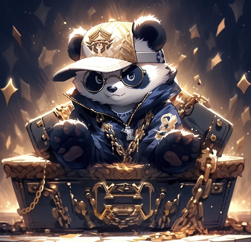 avatar gấu trúc cute 38