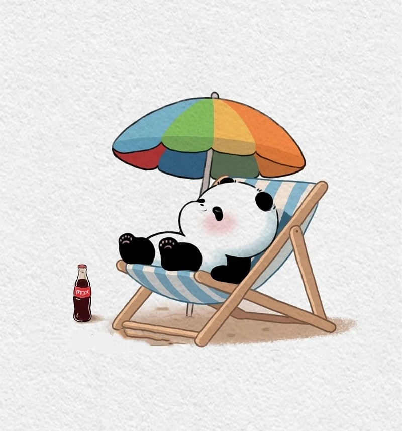 avatar gấu trúc cute 4