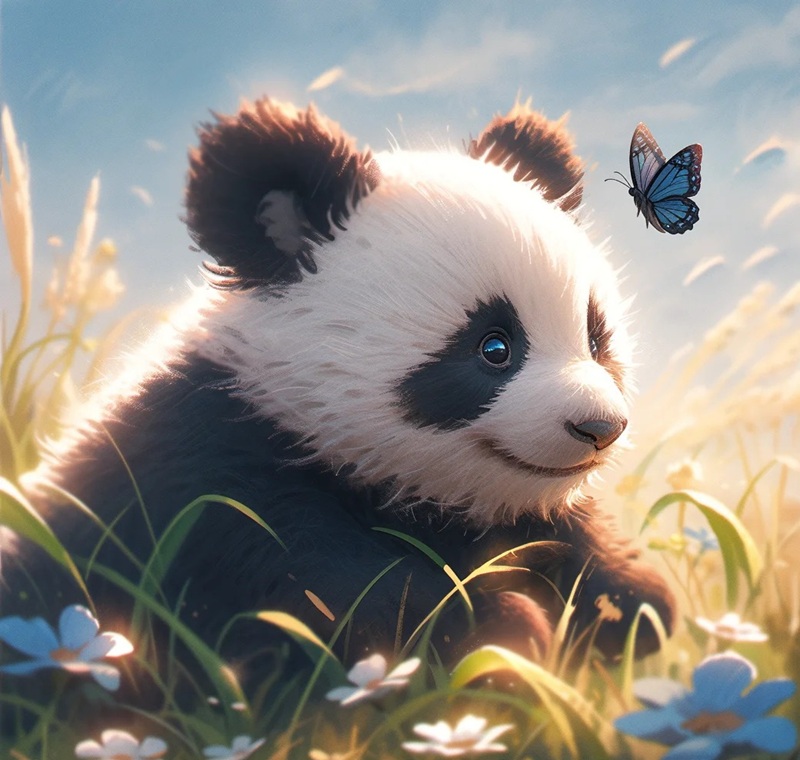 avatar gấu trúc cute 6