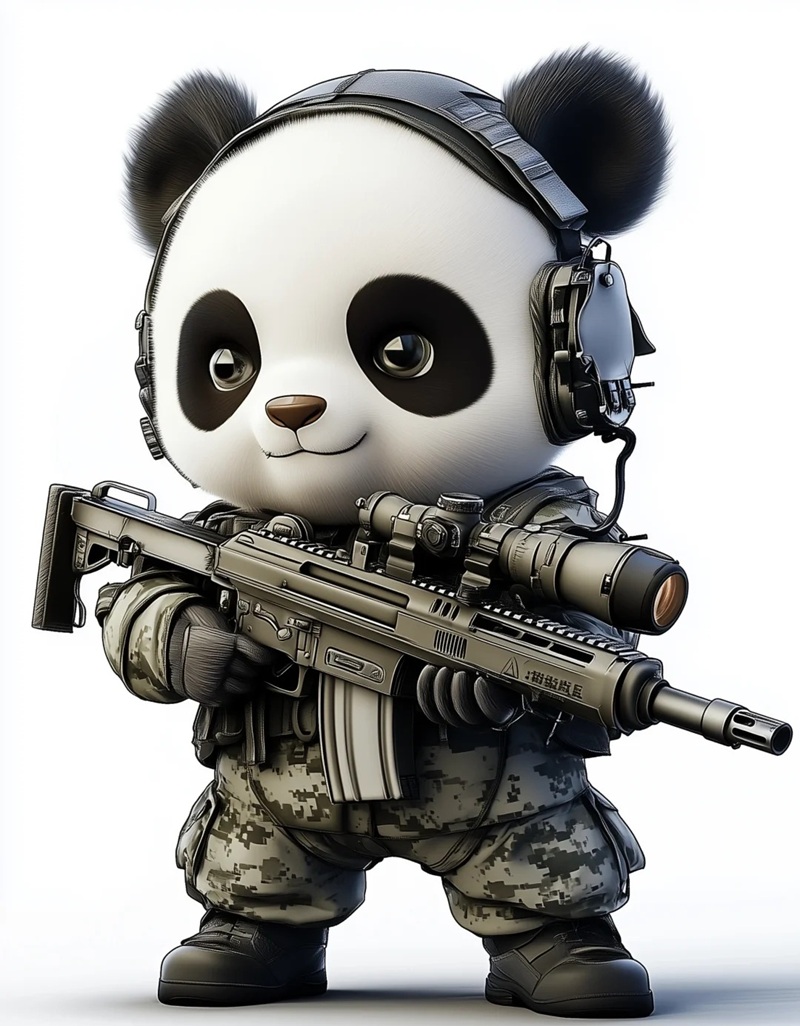 avatar gấu trúc cute 8