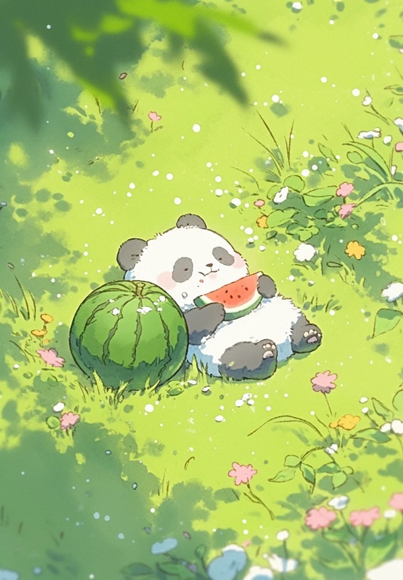 avatar gấu trúc cute 9