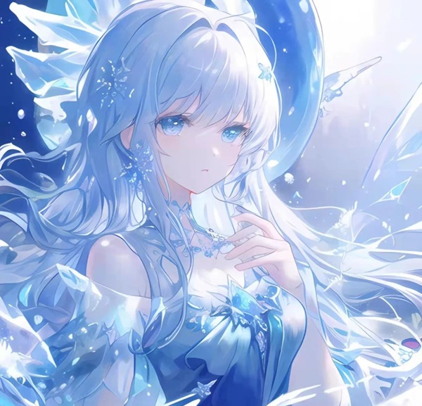avatar màu xanh dương 