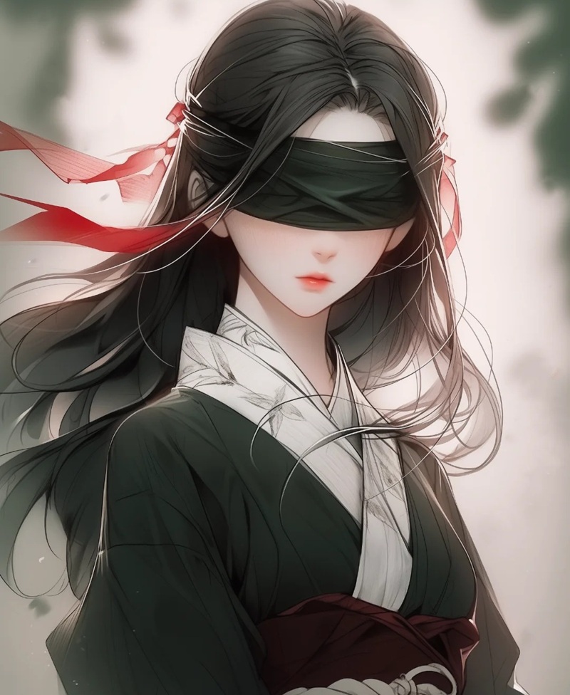 avatar nữ che mặt 27