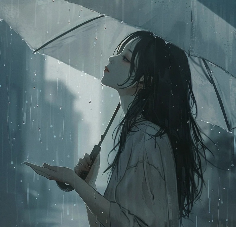 avatar tâm trạng nữ anime 18