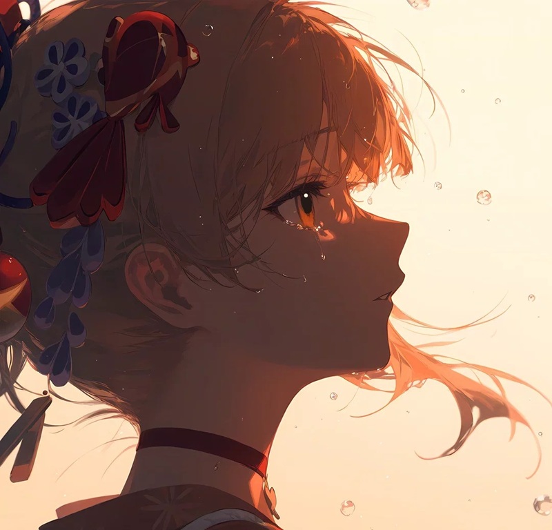 avatar tâm trạng nữ anime 29