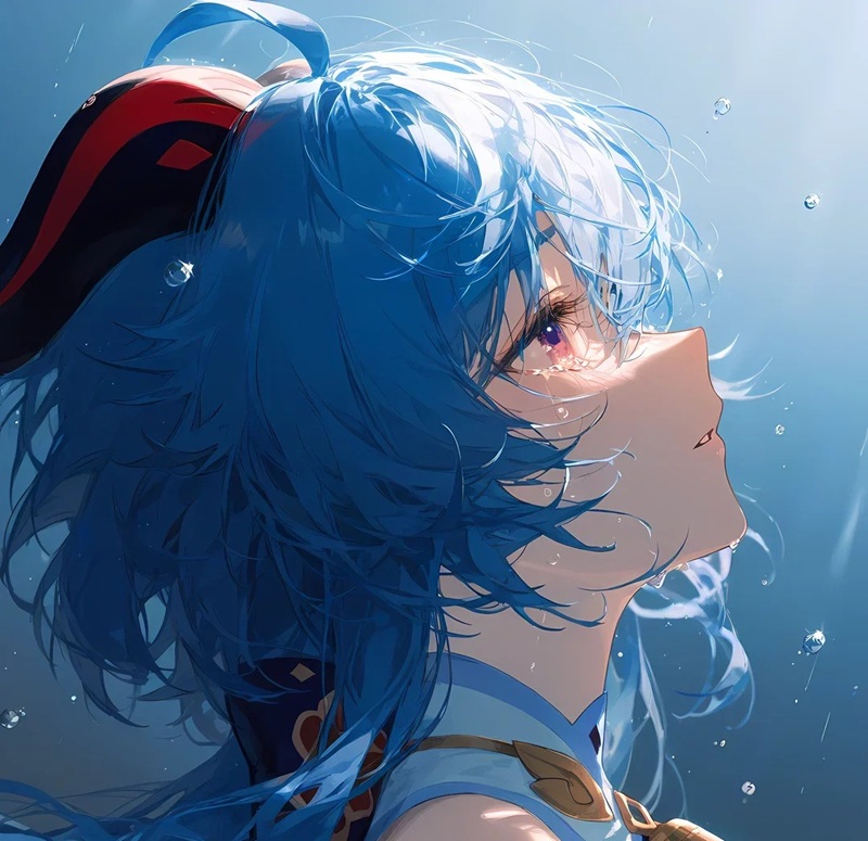 avatar tâm trạng nữ anime 32