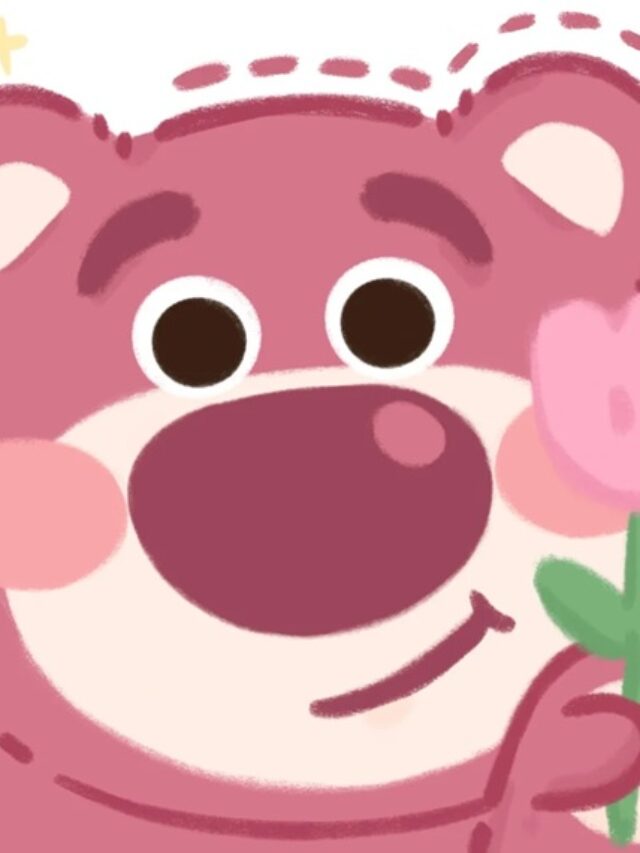 avatar gấu dâu cute